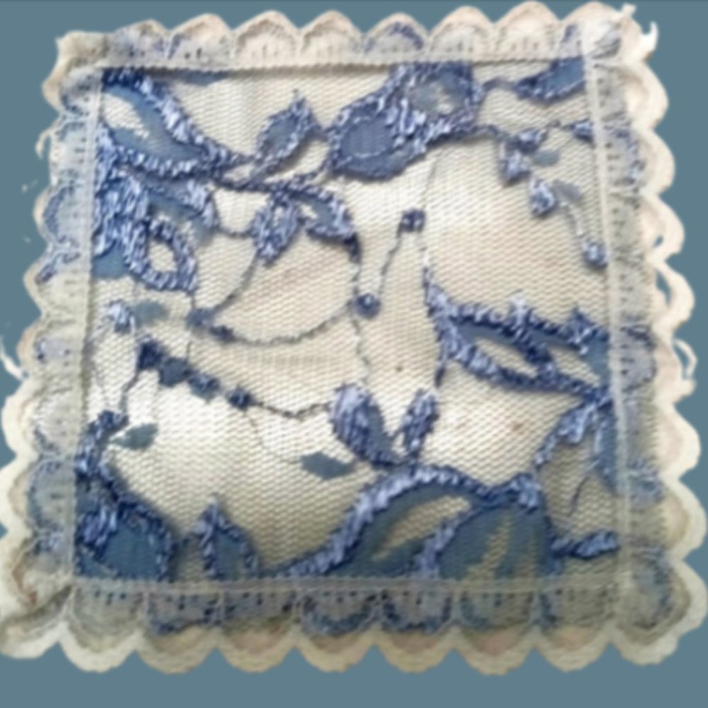Jessica McClintock Something Blue Wedding Handkerchief